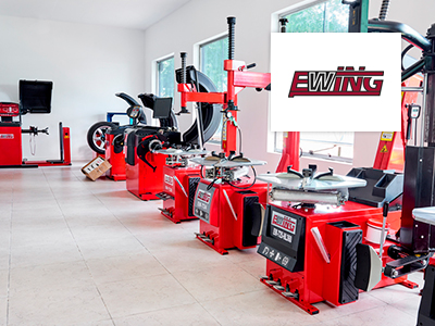 Descripcion de productos EWING: Desmontadoras de neumáticos